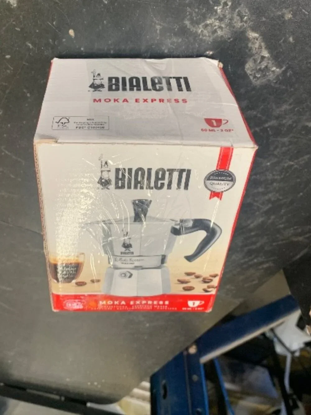 Bialetti - Moka Express: Iconic Stovetop Espresso Maker 1cup
